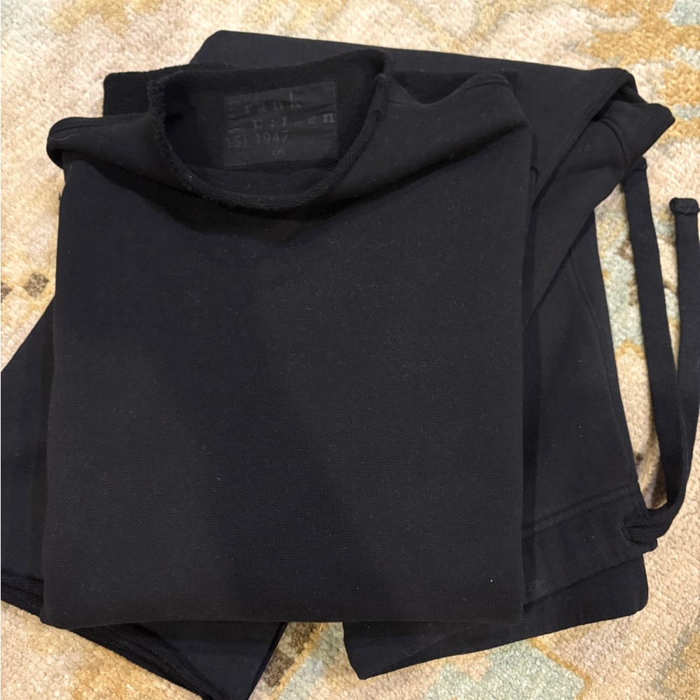 Frank & Eileen Black Top and Pants Set